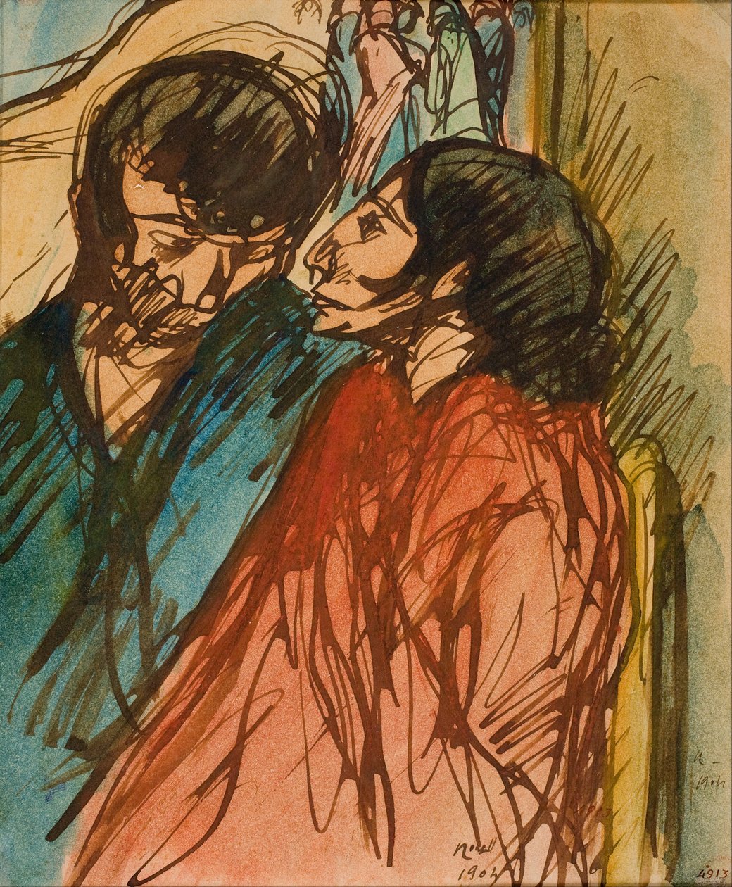 Cigány pár alkotó: Isidre Nonell