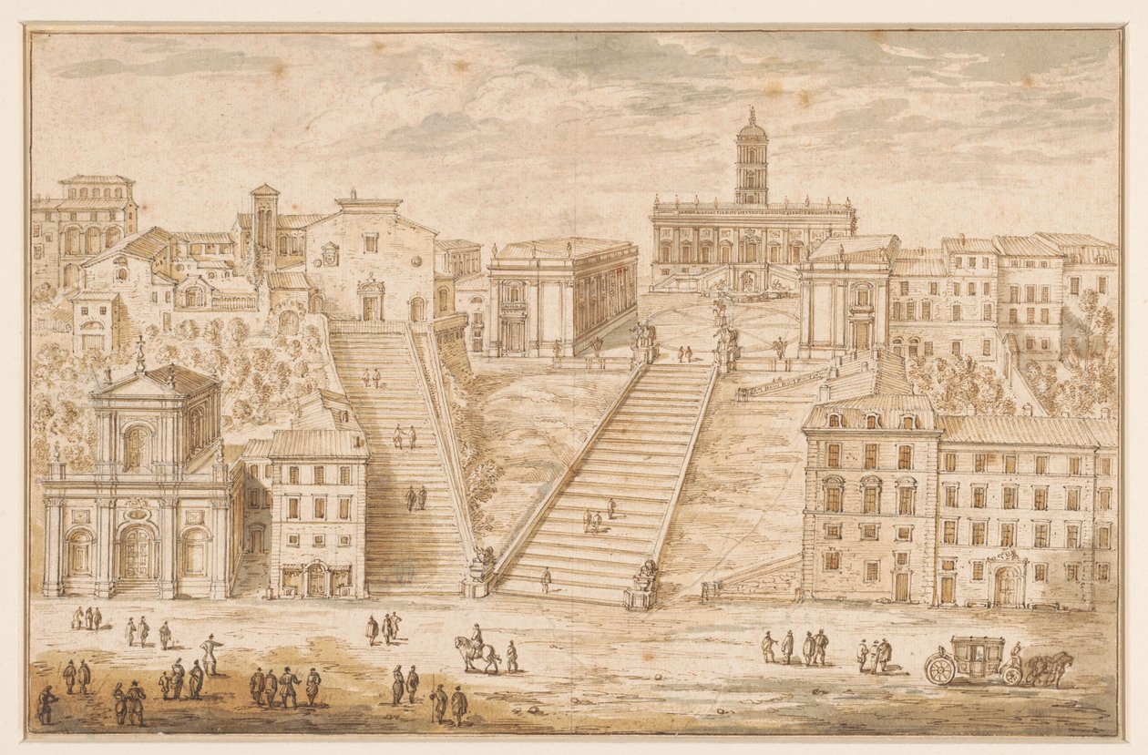 A római Capitolium alkotó: Israël Silvestre