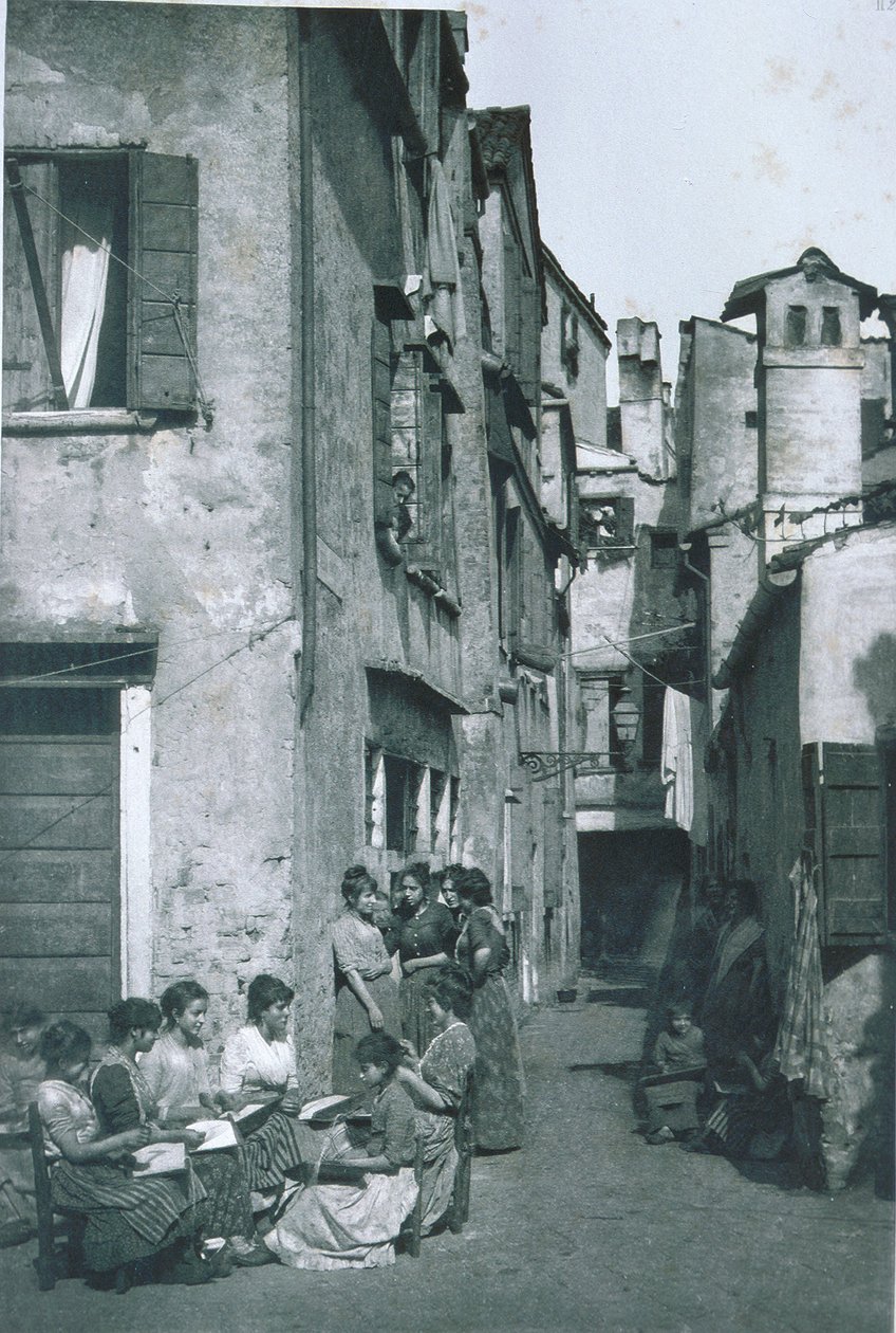 Velence utcai jelenet alkotó: Italian Photographer