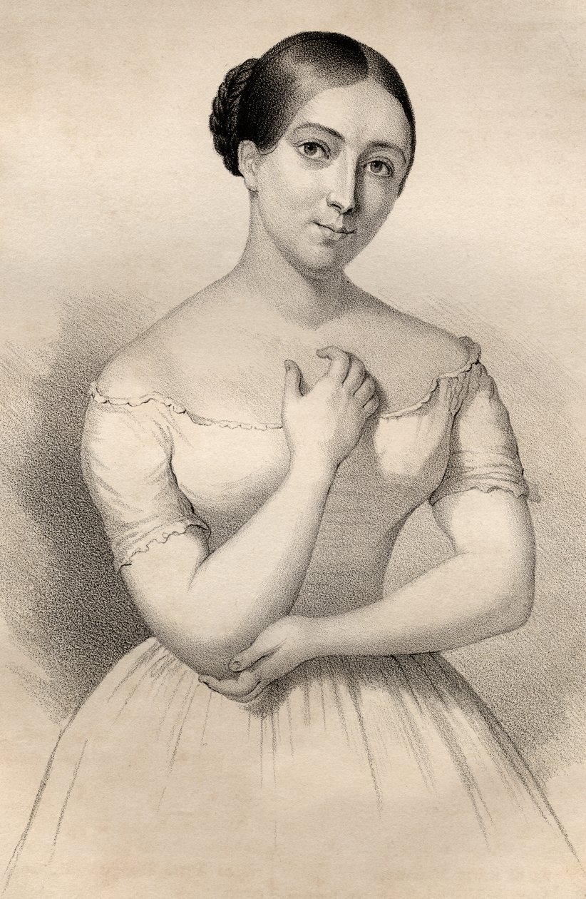 Giulia Grisi (1811-69) alkotó: Italian School