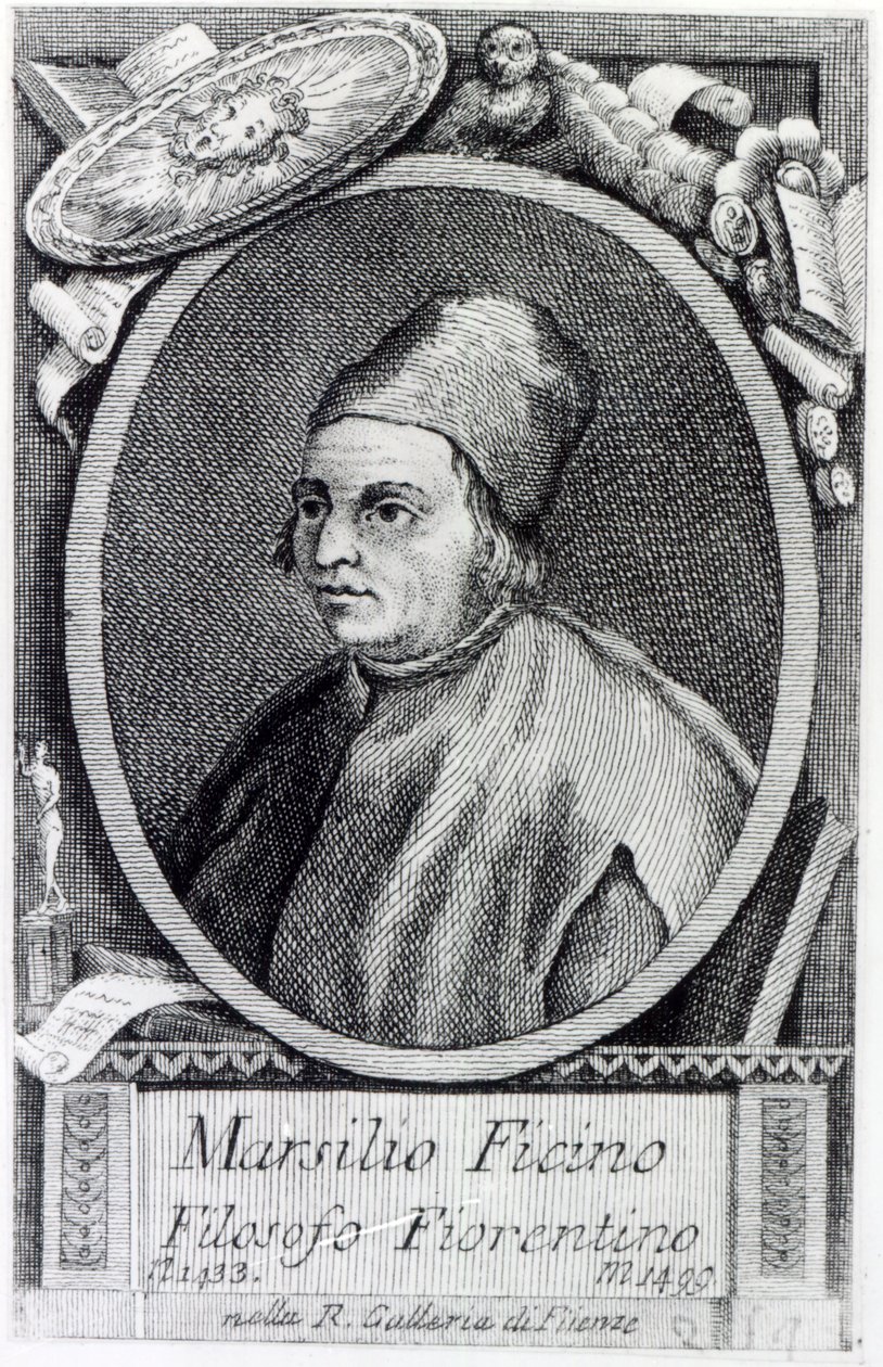 Marsilio Ficino alkotó: Italian School