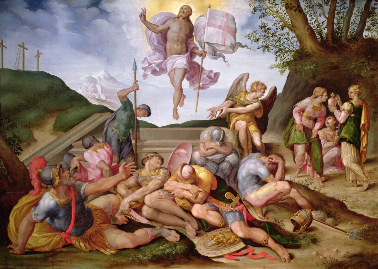 Krisztus feltámadása, Firenzei Iskola, 1560 alkotó: Italian School