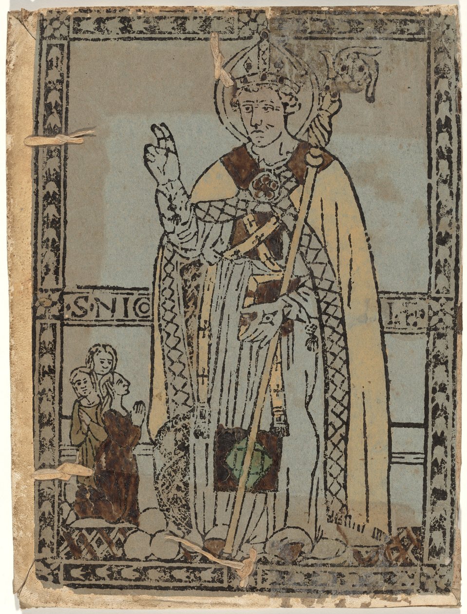 Myrai Szent Miklós alkotó: Italian 15th Century