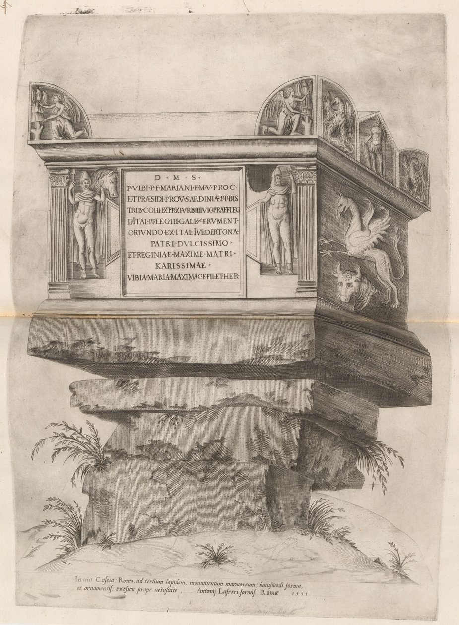 Néró sírja alkotó: Italian 16th Century