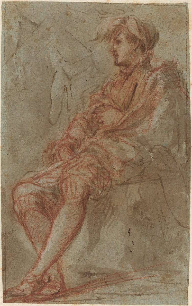 Egy fiatal férfi alkotó: Italian 17th Century