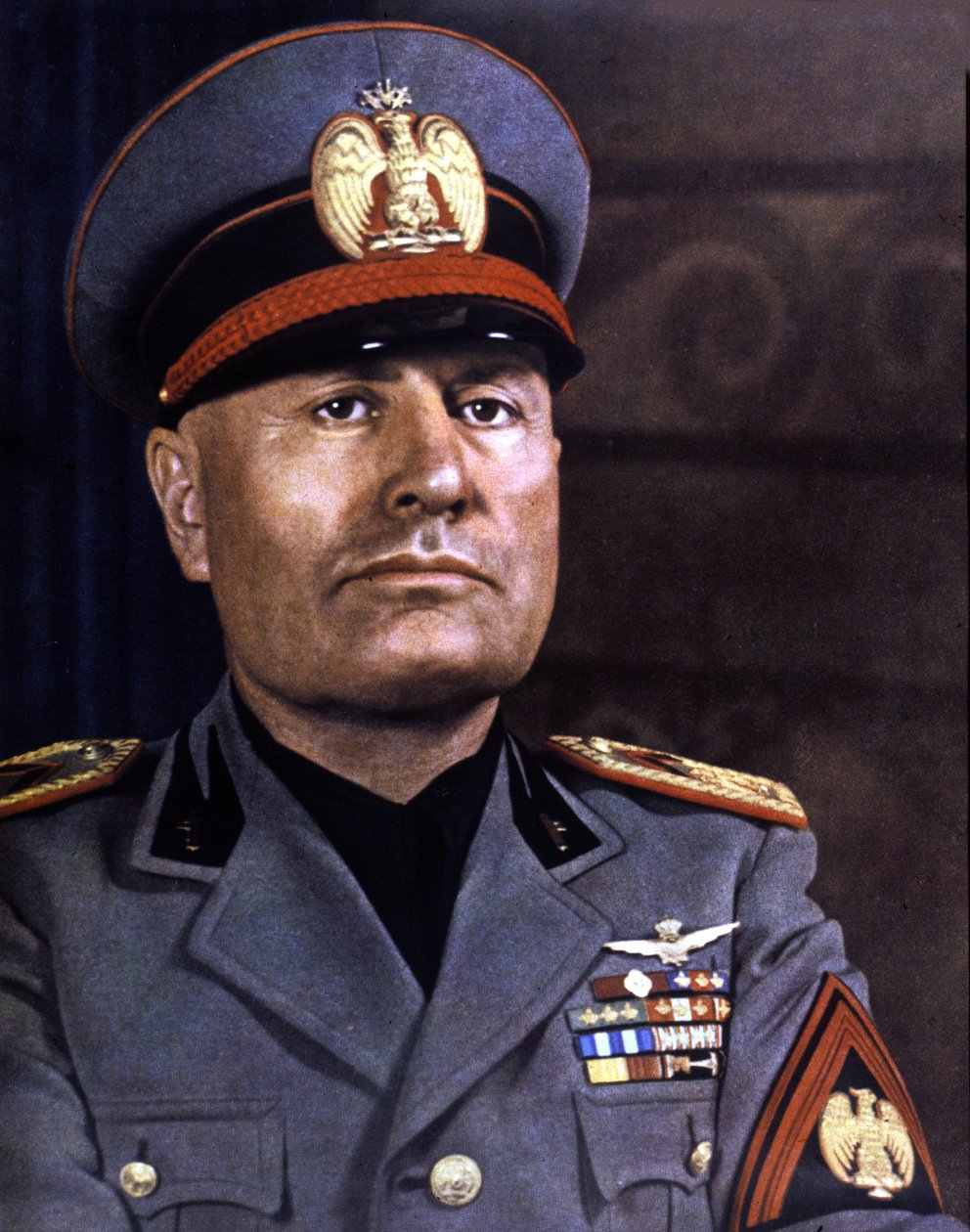 Mussolini portréja (fotó) alkotó: Italian Photographer