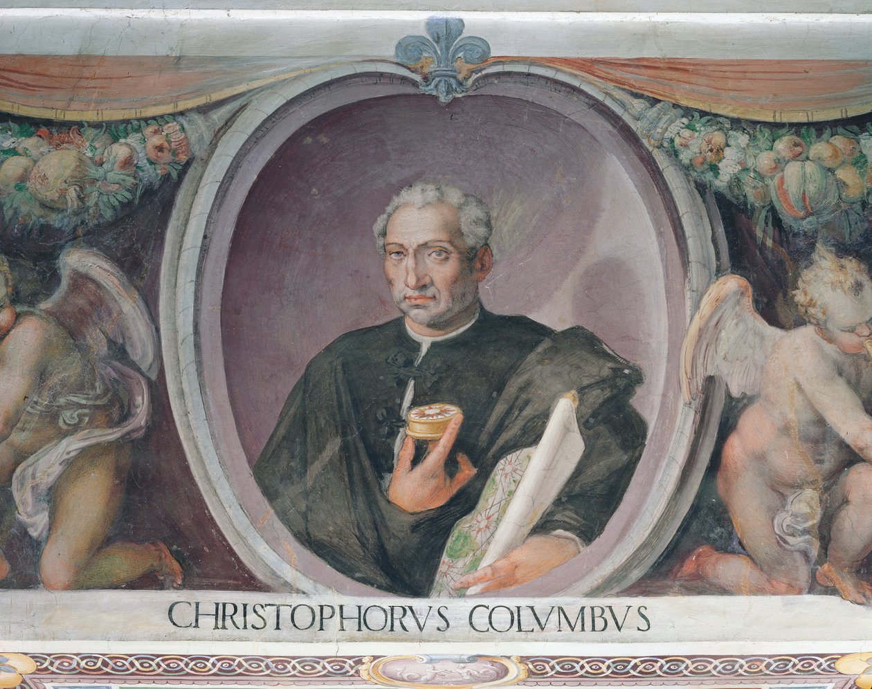 Kolumbusz Kristóf, a Sala del Mappamondóban alkotó: Italian School