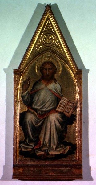 Az Atyaisten áldása (tempera, tábla) alkotó: Italian School