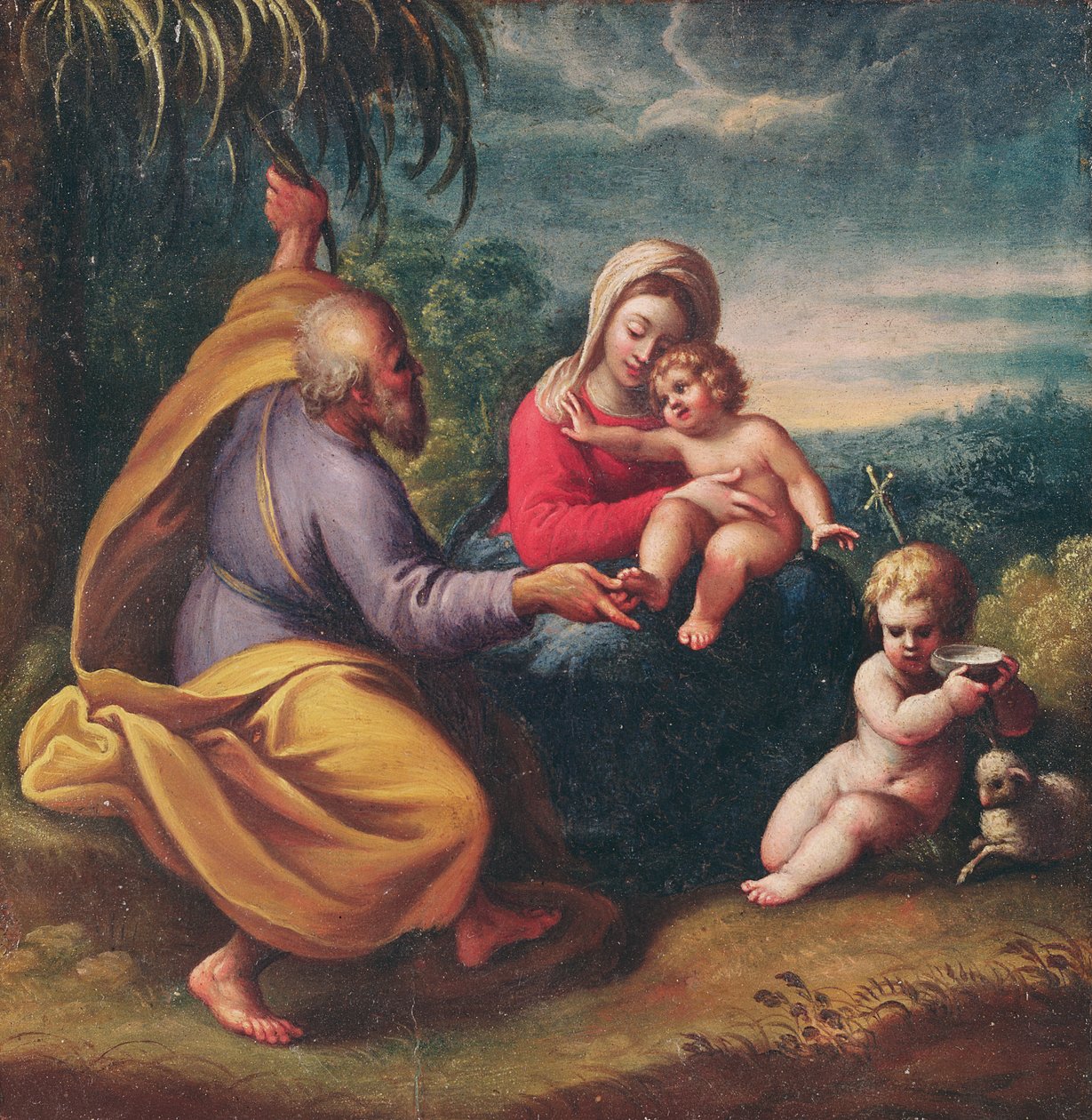 Szent Család, Párma, 16. század 2. fele alkotó: Italian School