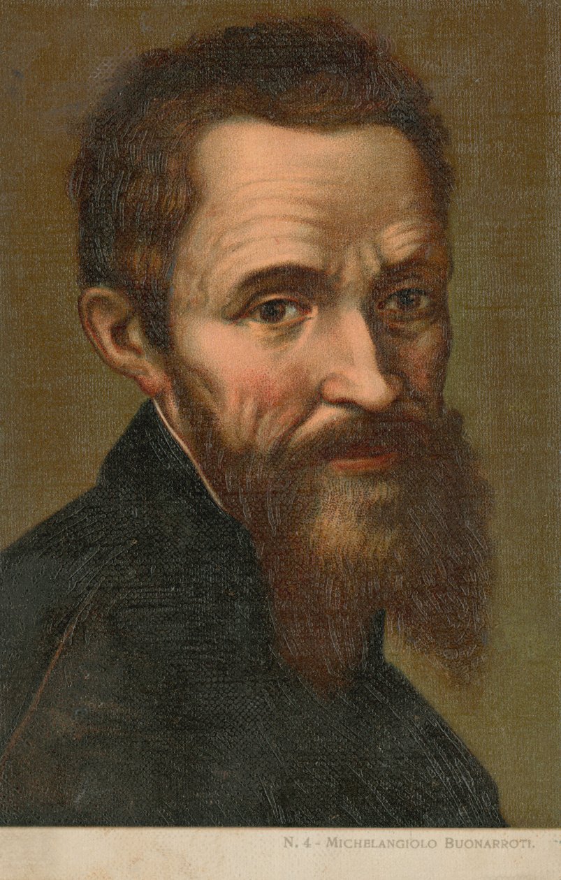 Michelangelo, olasz művész (kromolit) alkotó: Italian School