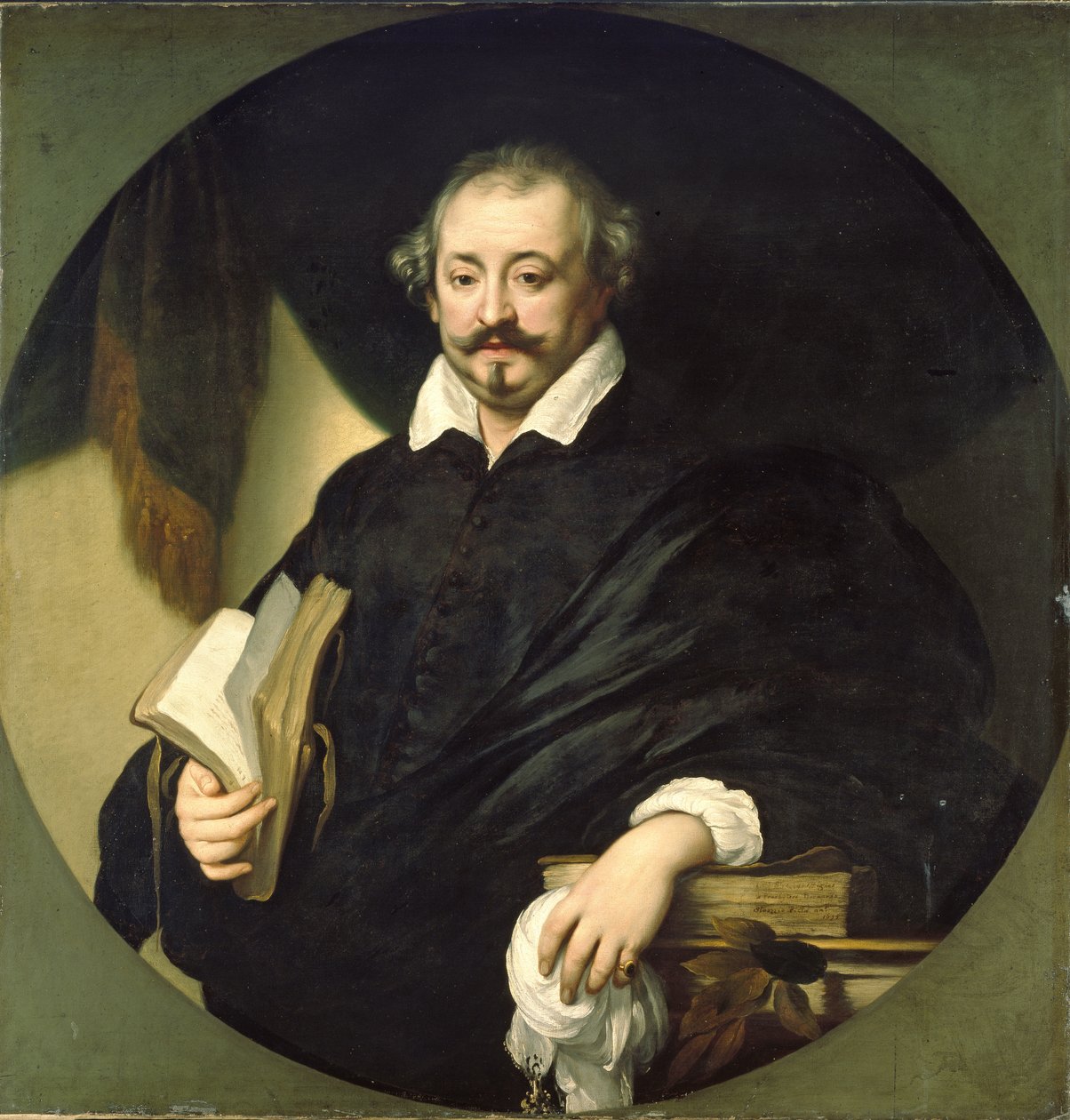 Guilio Strozzi portréja, 1625 alkotó: Italian School