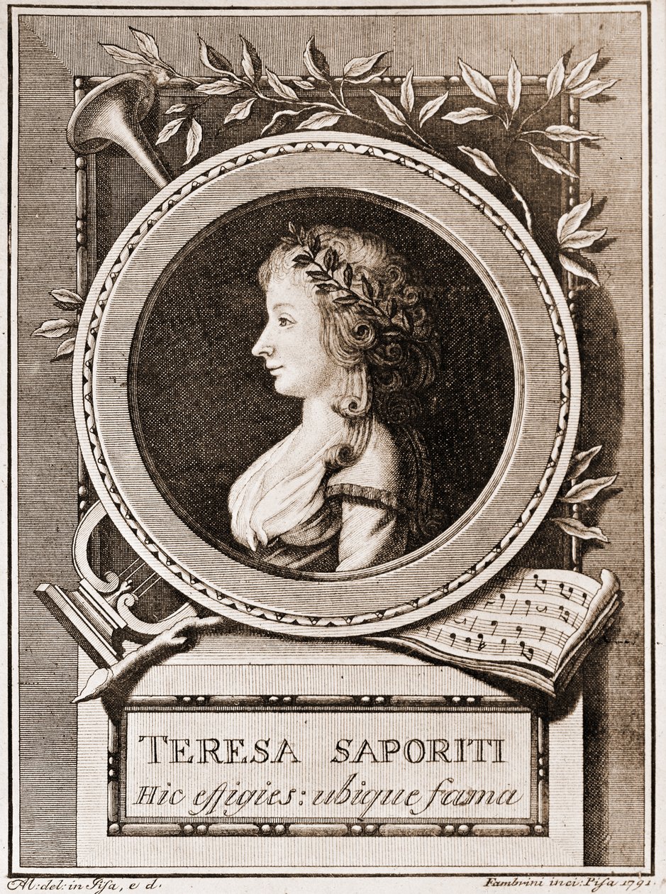 Teresa Saporiti portréja alkotó: Italian School
