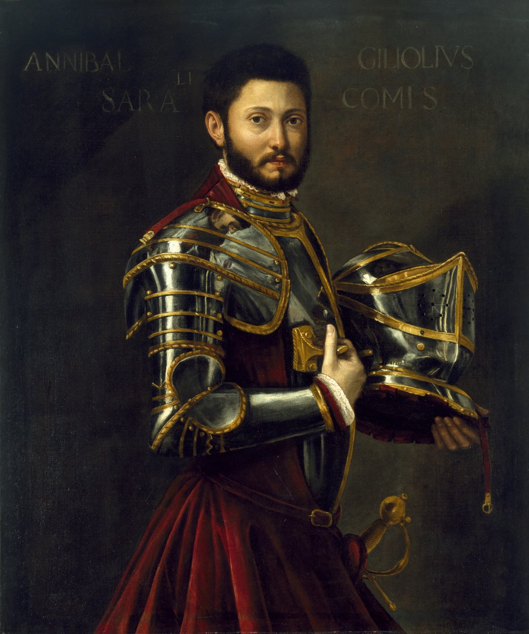 Férfi portré, 16. század alkotó: Italian School