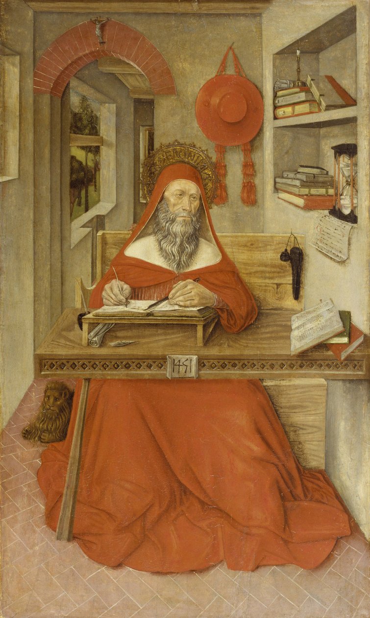 Szent Jeromos tanulmányában alkotó: Italian School