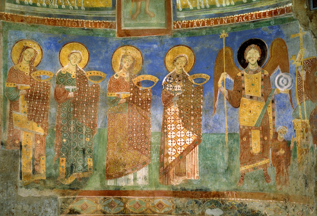 Saints, Castel SantElia, Nepi, Olaszország alkotó: Italian School