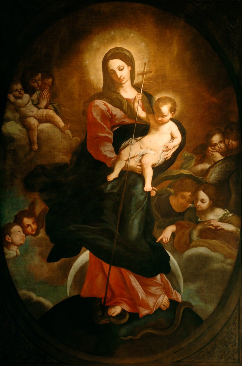 A Szeplőtelen Fogantatás, 1680-1700 körül () alkotó: Italian School