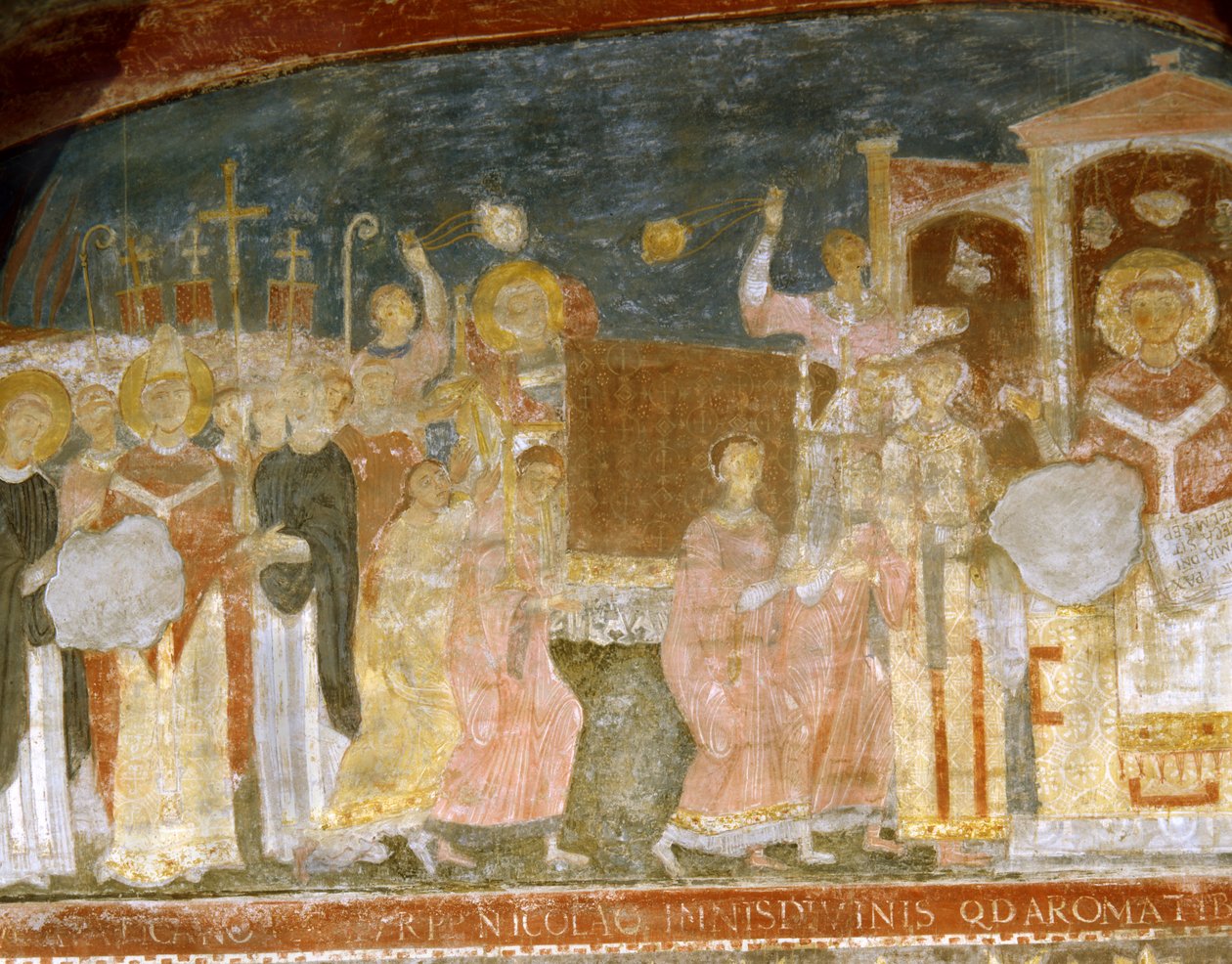 A templom csodája alkotó: Italian School