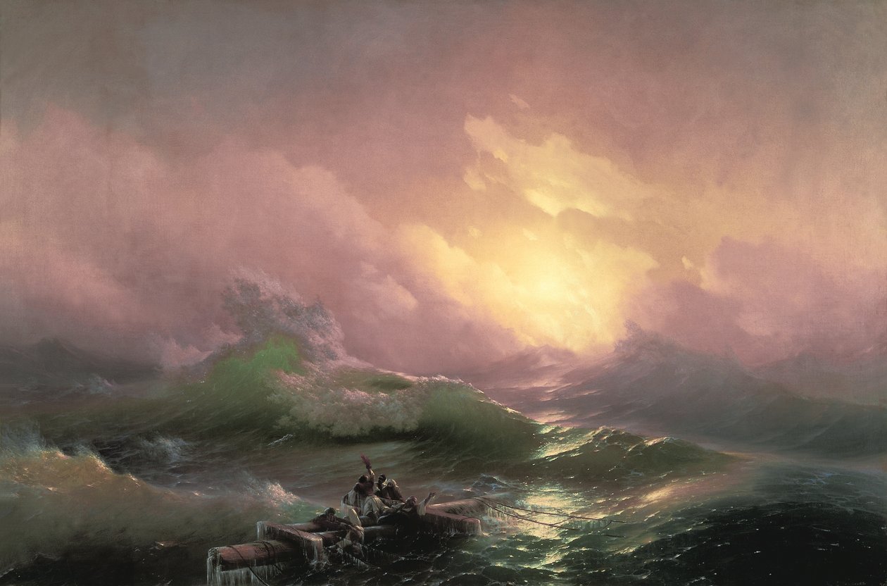 A kilencedik hullám alkotó: Ivan Konstantinovich Aivazovsky