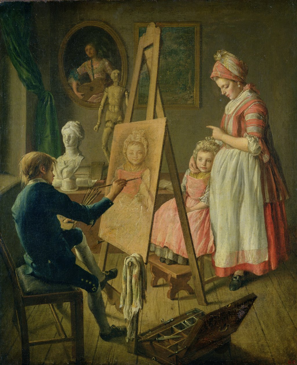 A fiatal művész, 1760 körül alkotó: Ivan I. Firsov