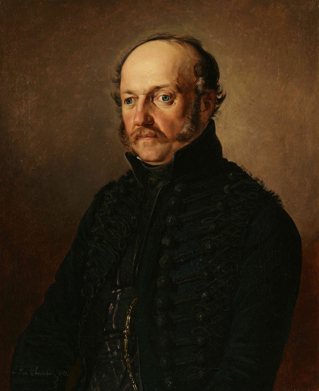 Khrutsky férfi portréja alkotó: Ivan Khrutsky