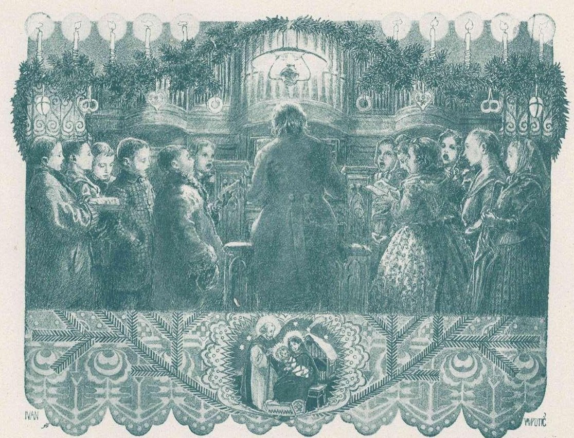 Egy istenfélő éjszakában alkotó: Ivan Vavpotic