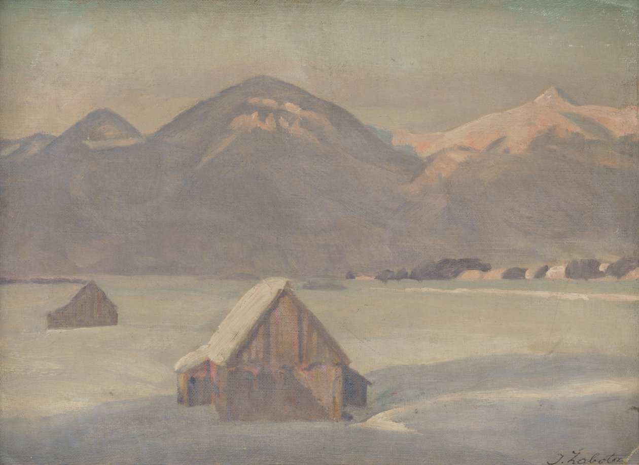Tátra télen Slovenščina: Tatry v zime alkotó: Ivan Zabota