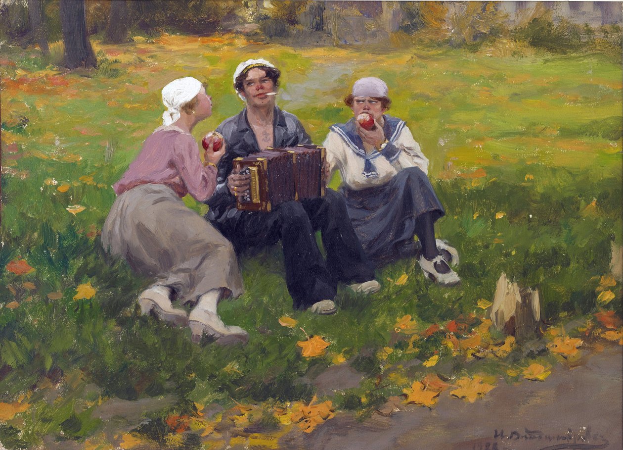 Bolsevik csoport alkotó: Ivan Alexeyevich Vladimirov