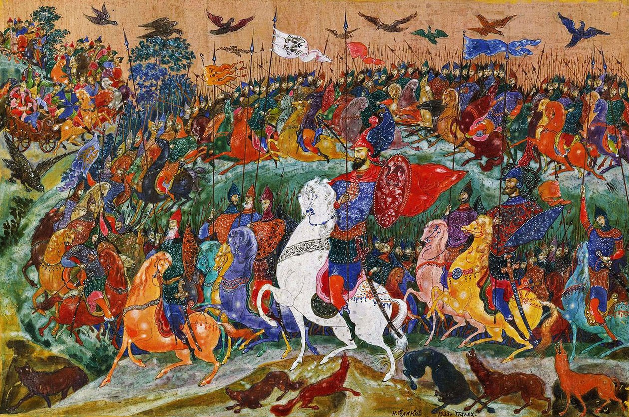 Igor hadjárata, 1932-1933. alkotó: Ivan Ivanovich Golikov