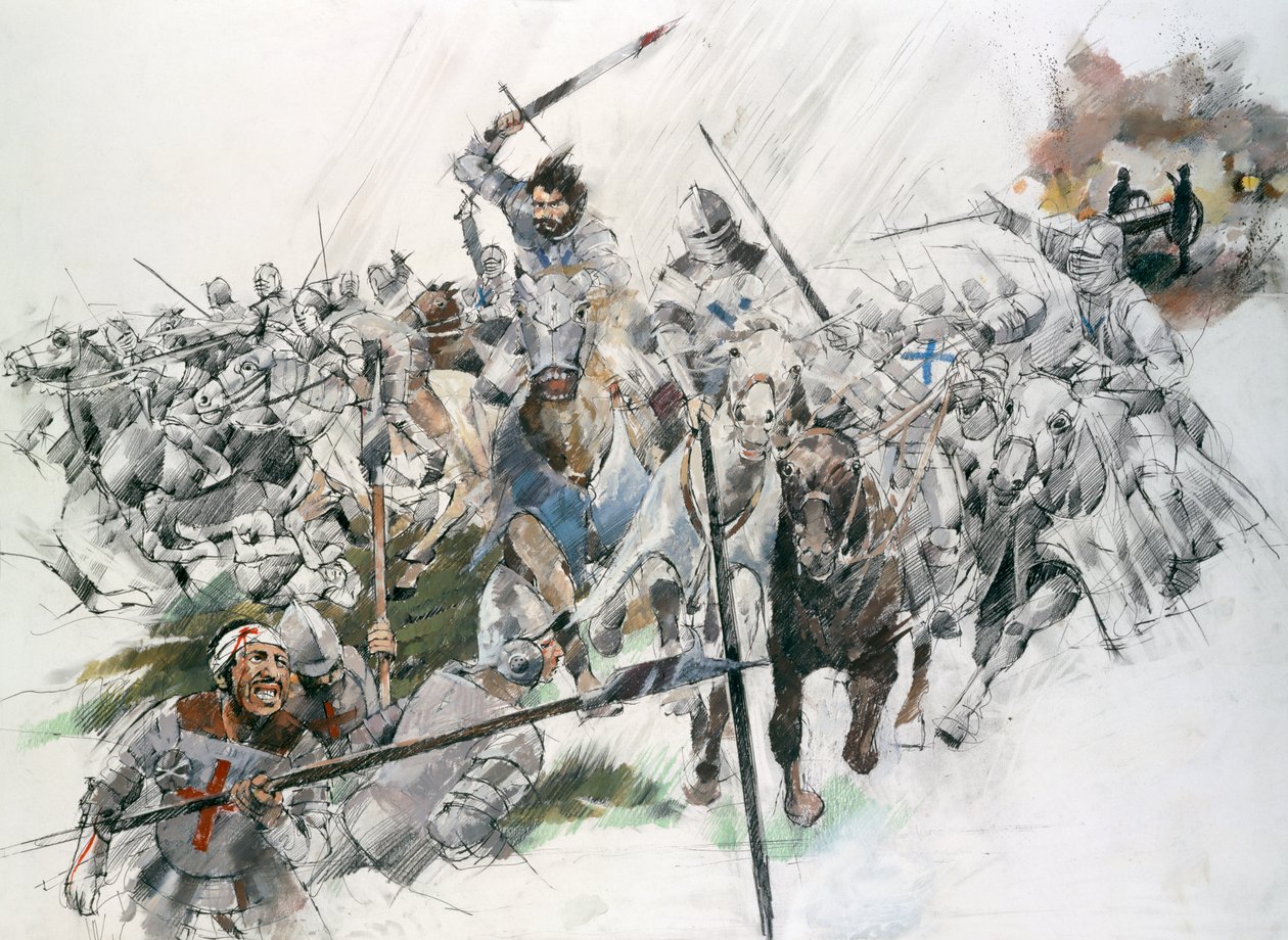Flodden Field-i csata, 1513, 1990-2010. alkotó: Ivan Lapper