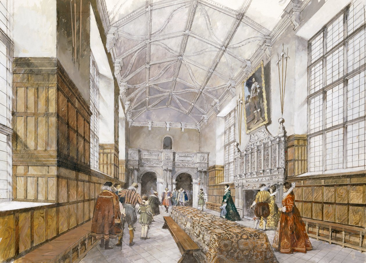 Kirby Hall alkotó: Ivan Lapper