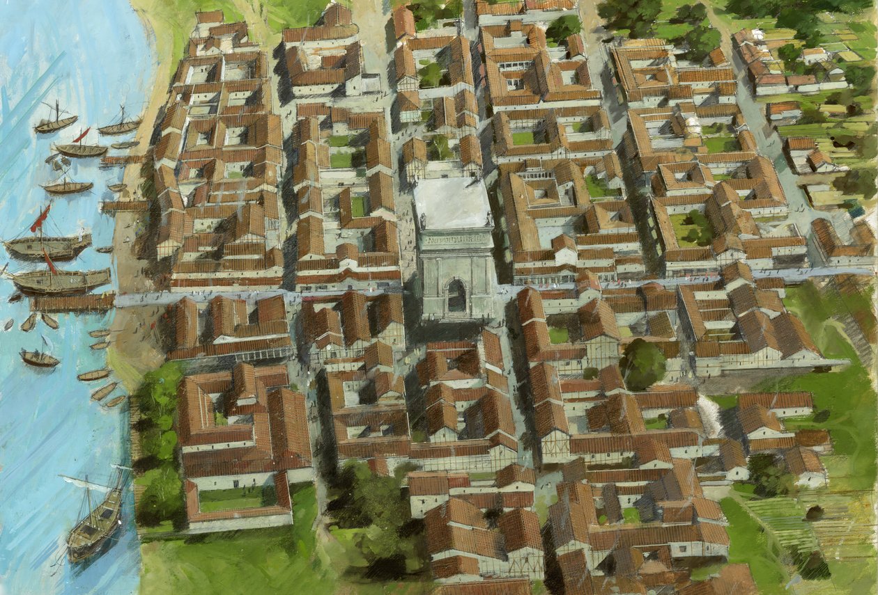 Richborough római erőd alkotó: Ivan Lapper