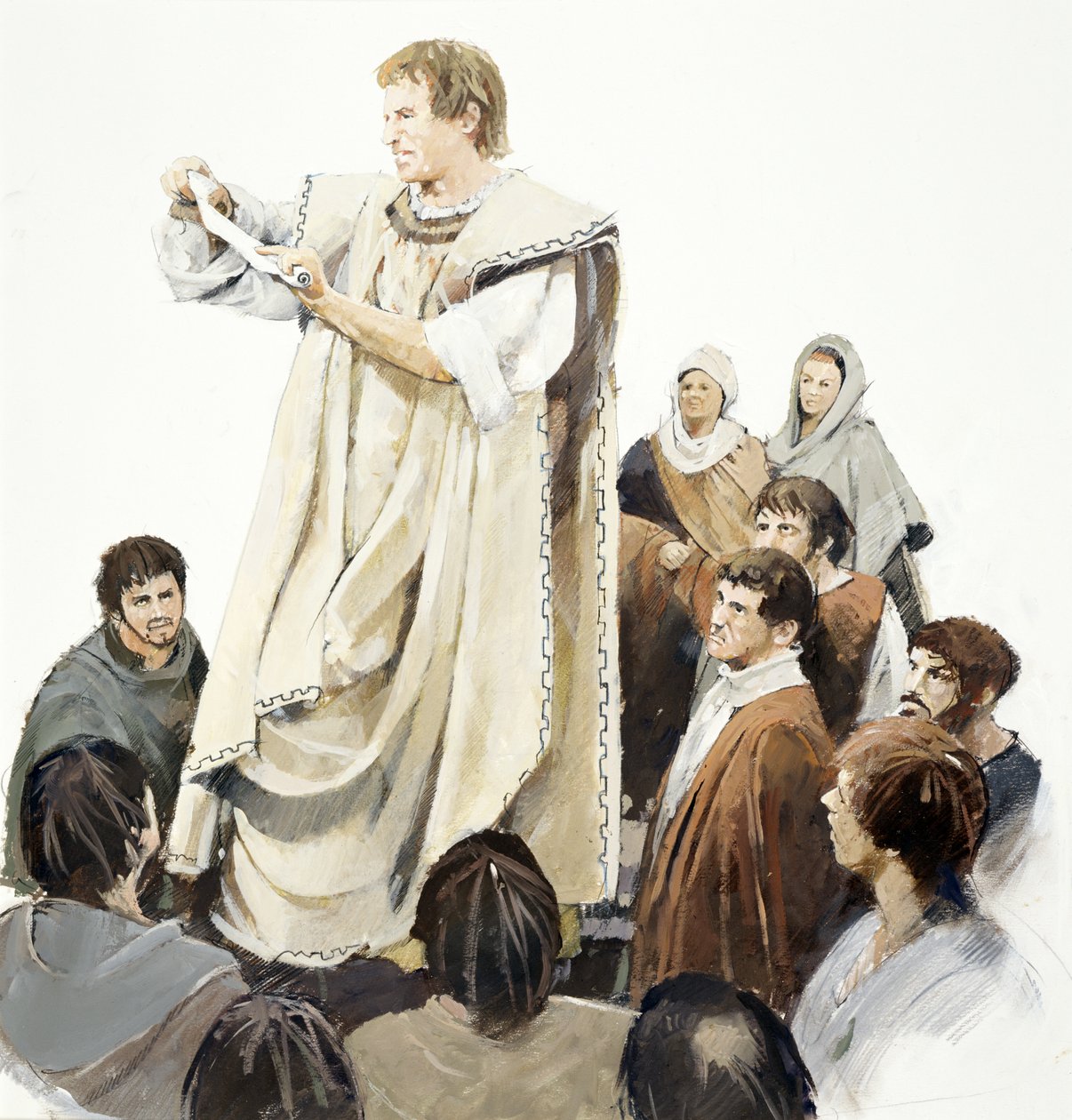 A római megszállás alkotó: Ivan Lapper