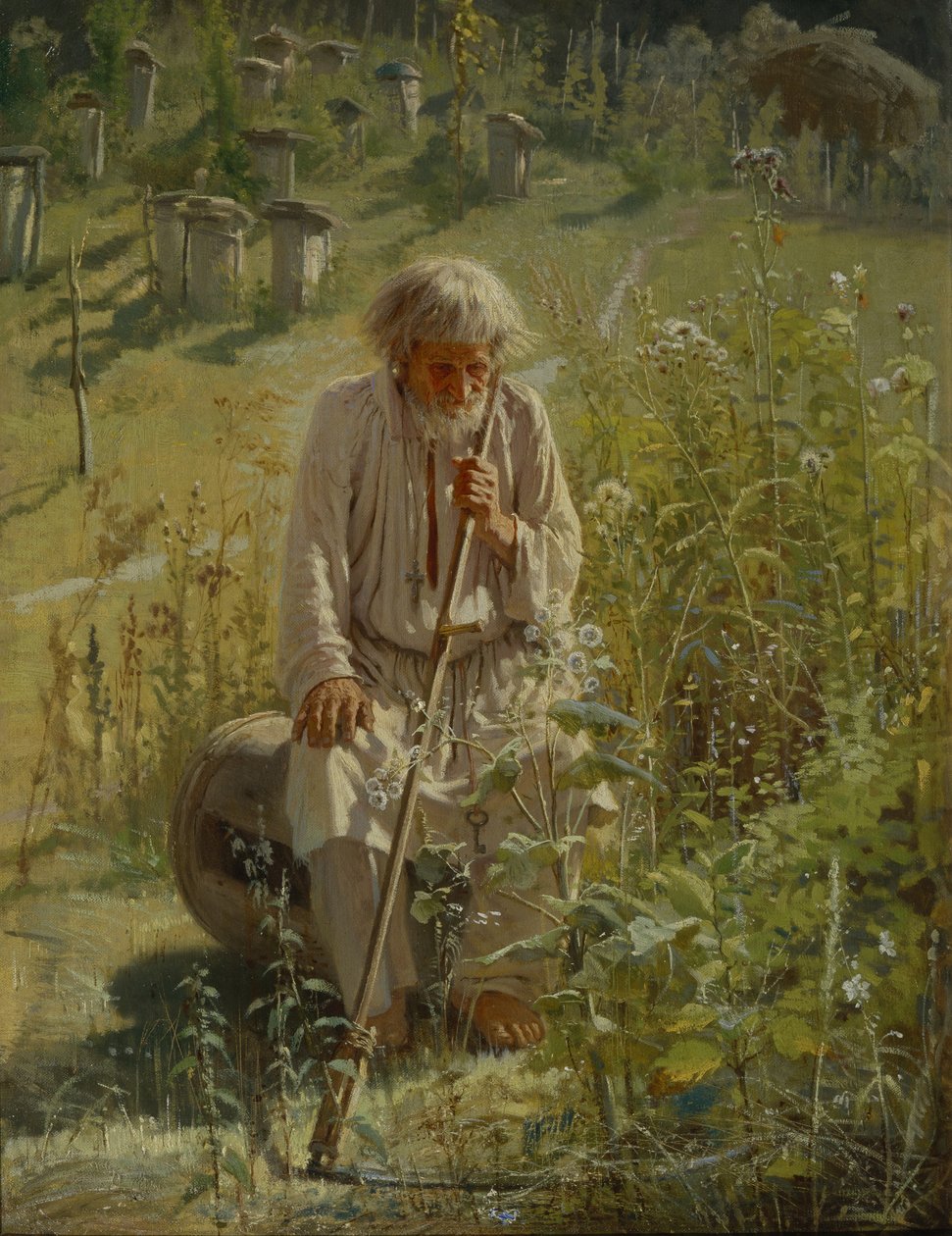 Méhész, 1872 alkotó: Ivan Nikolaevich Kramskoy