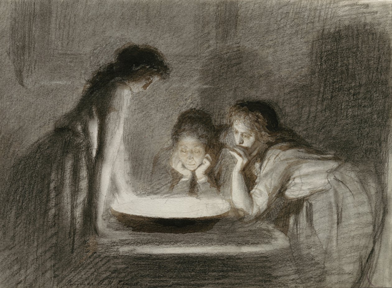 Szenteste jóslás, 1870-es évek alkotó: Ivan Nikolaevich Kramskoy