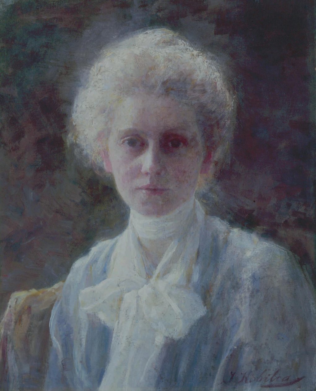 Albine Arndt portréja alkotó: Ivana Kobilca