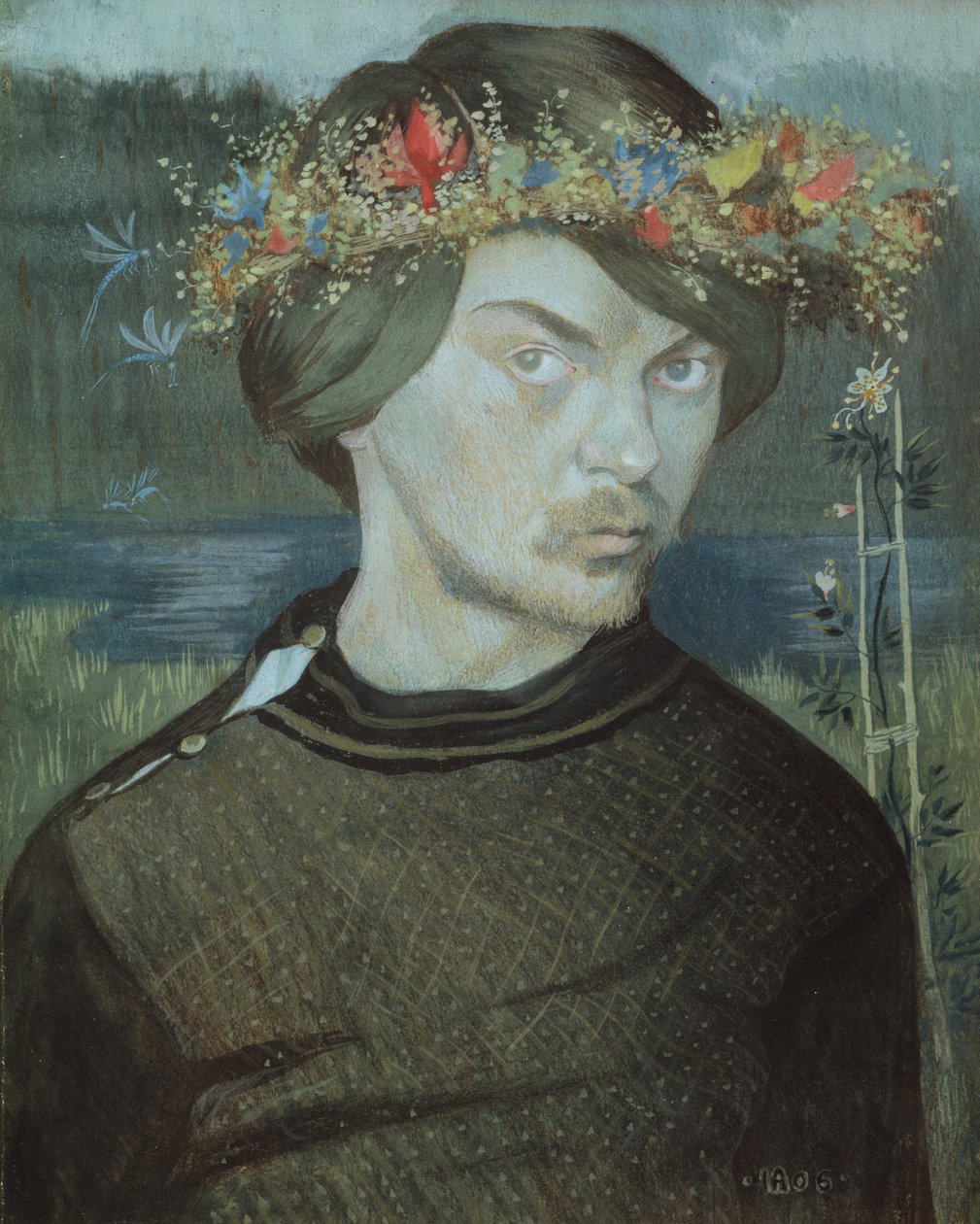 Önarckép alkotó: Ivar Axel Henrick Arosenius
