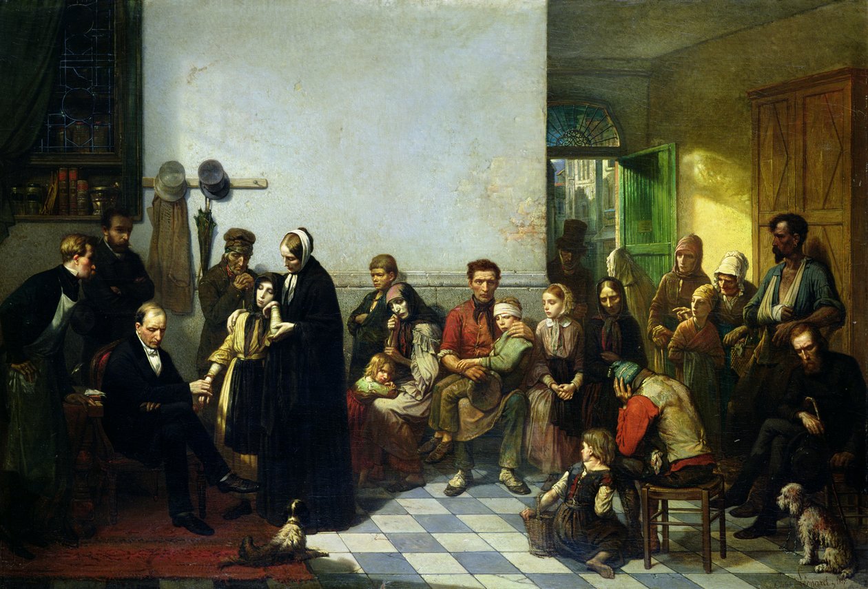 A szegények orvosa alkotó: J. Leonard