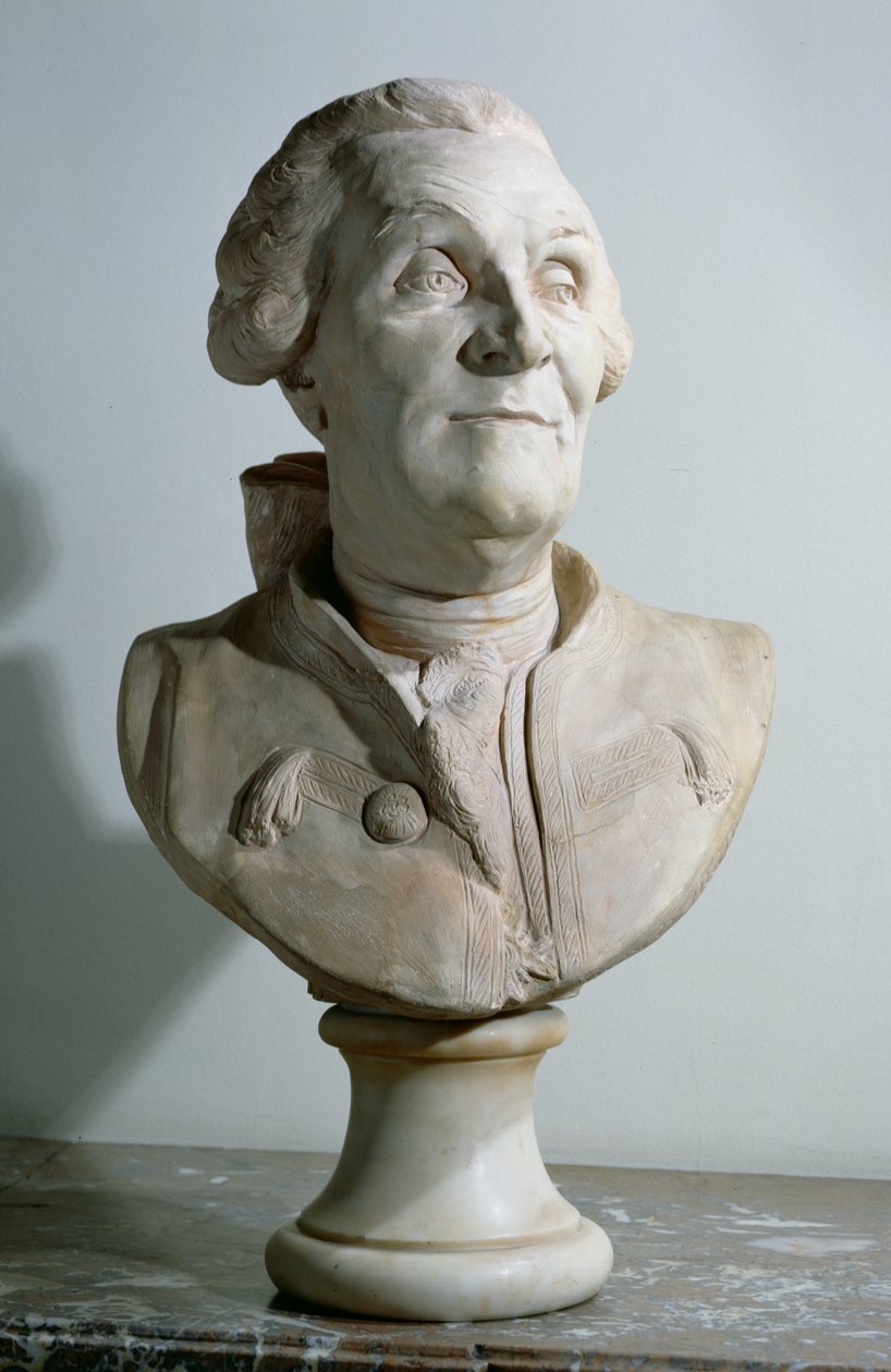 Charles Marie de La Condamine (1701-74) mellszobra alkotó: J.B.C dHuet