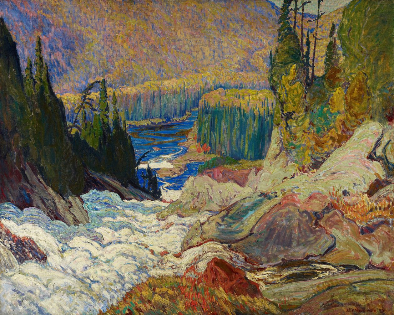 Montreal folyó alkotó: J.E.H. MacDonald