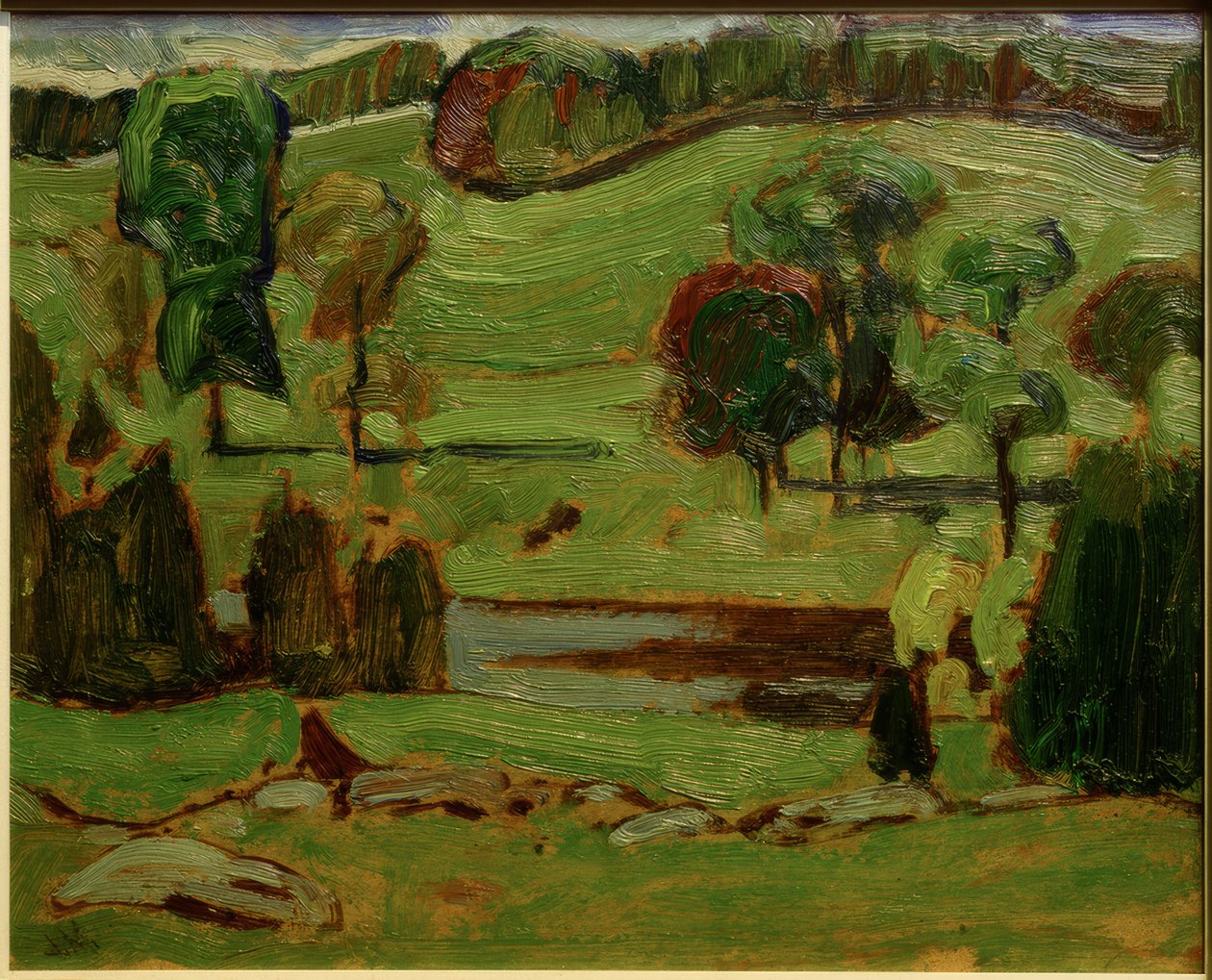 Moore Hill, Gull River alkotó: J.E.H. MacDonald