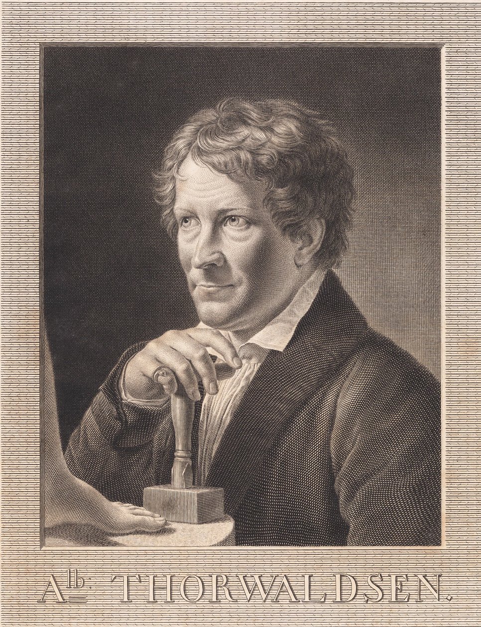 Alb. Thorvaldsen alkotó: J.F. Clemens