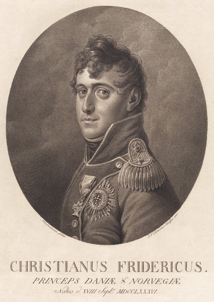 Christian Frederik alkotó: J.F. Clemens