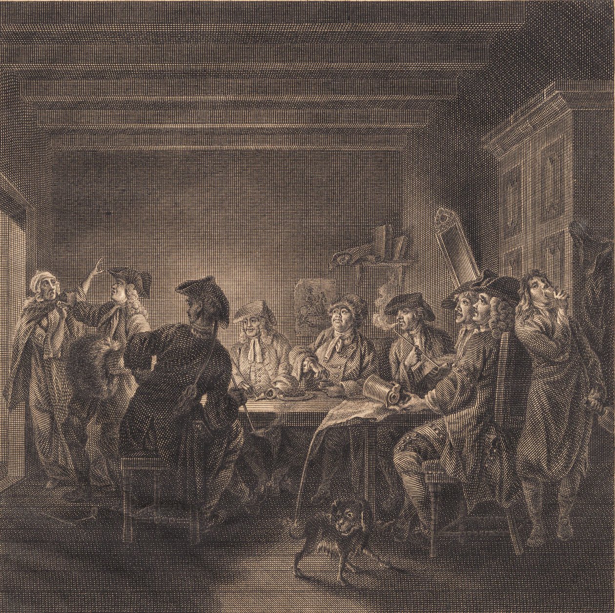 A politikai kancsó alkotó: J.F. Clemens