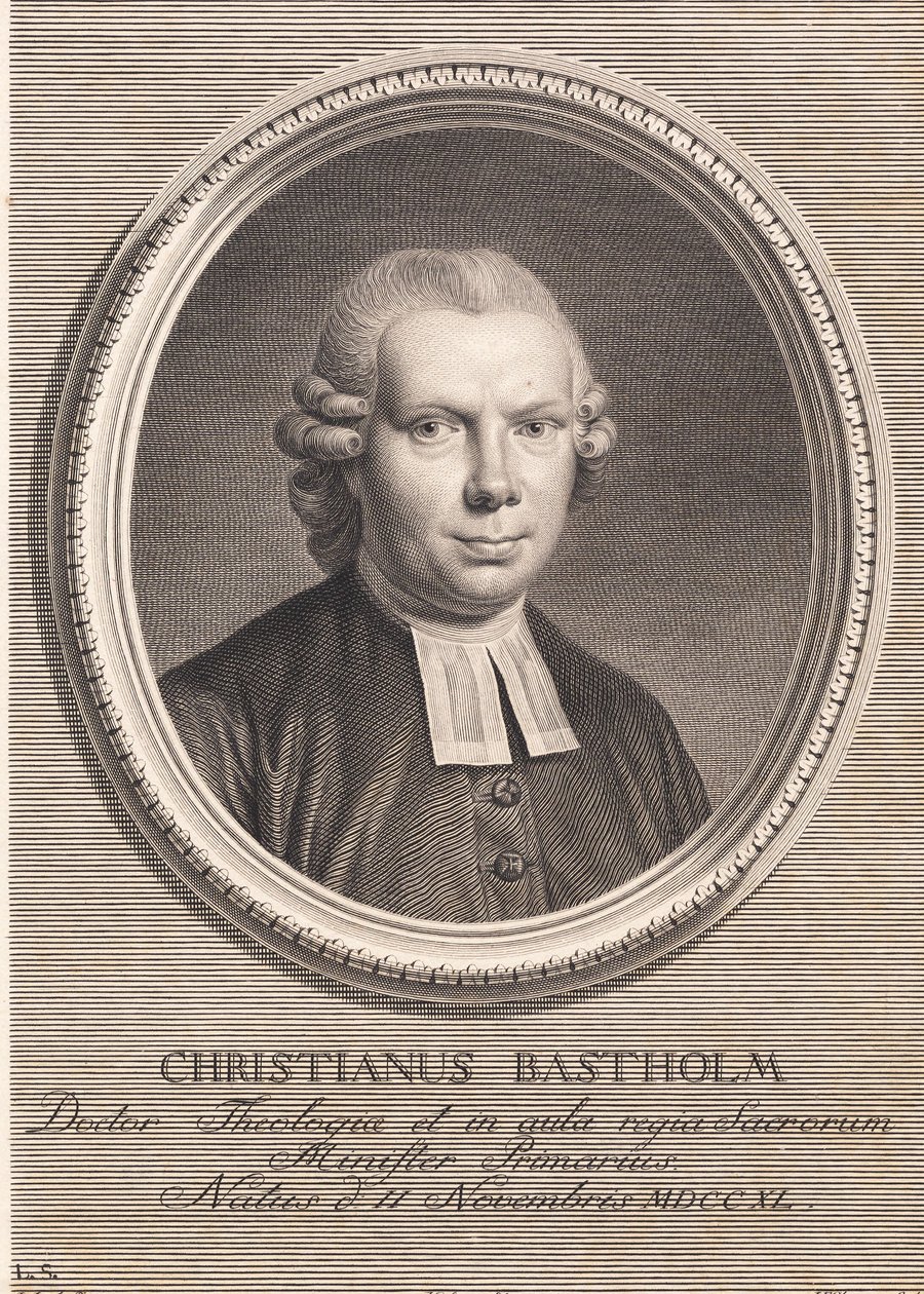 királyi gyóntató Christian Bastholm alkotó: J.F. Clemens