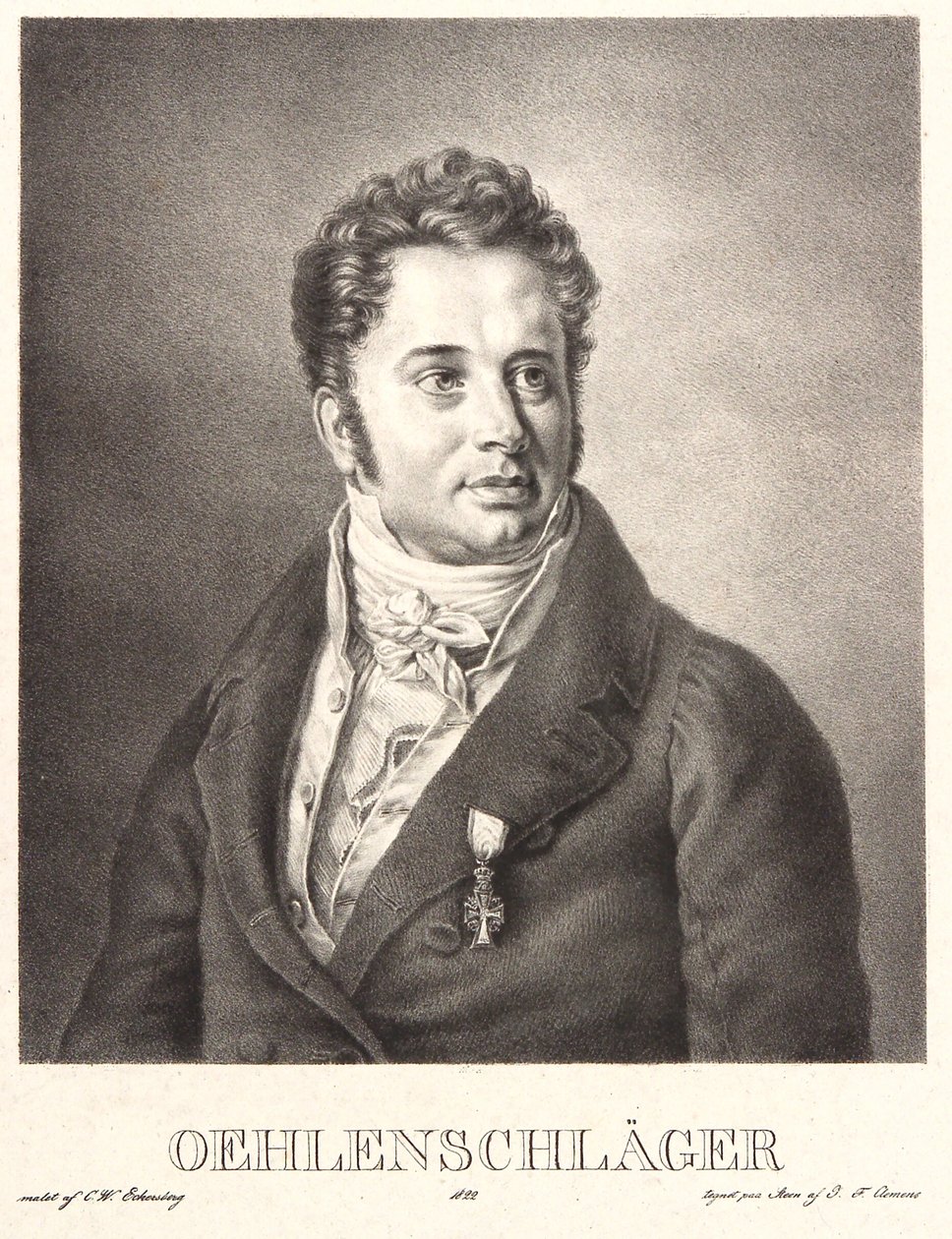 Oehlenschläger alkotó: J.F. Clemens