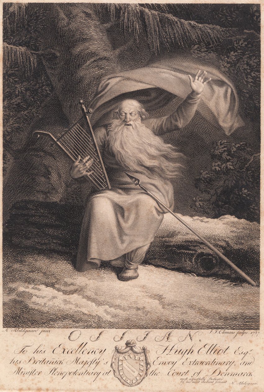 Ossian alkotó: J.F. Clemens