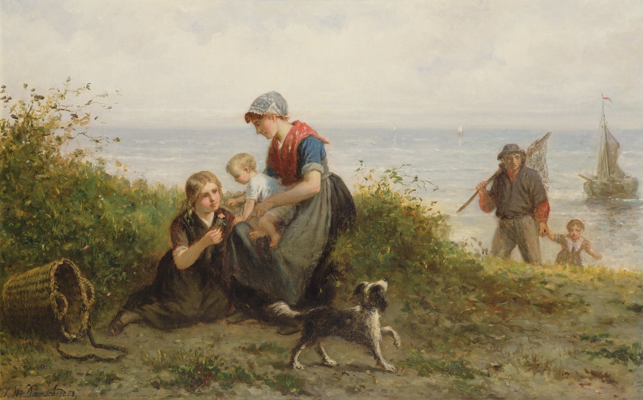 A Fishermans család alkotó: J.J.M. Damschroeder
