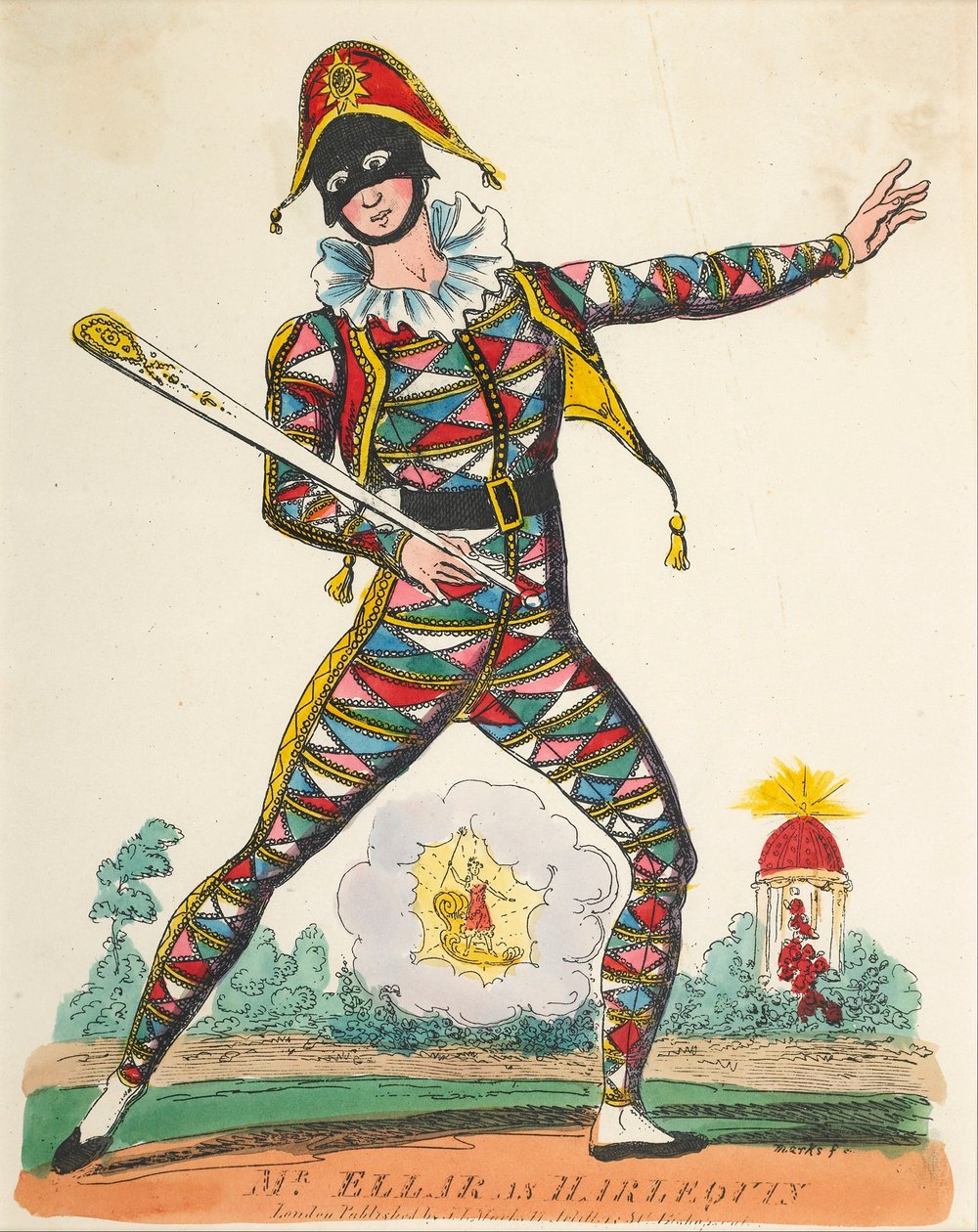 Ellar úr, mint Harlequin alkotó: J.L. Marks