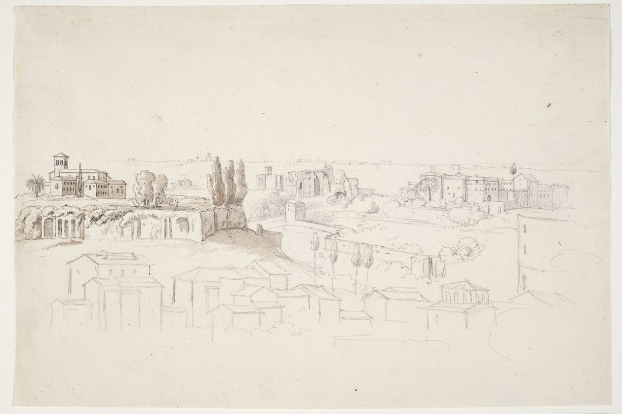 Nádorból templommal. Szoba alkotó: J.L. Lund