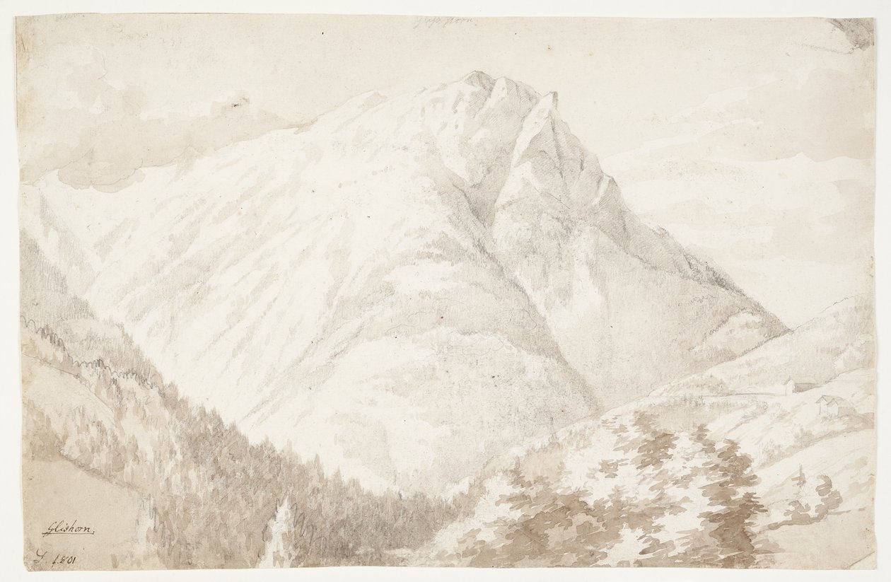 Glishorn kilátása alkotó: J.L. Lund